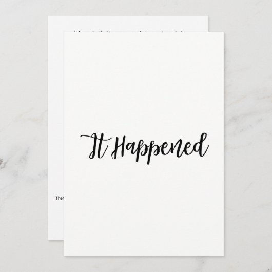 Einfaches Skript nur verheiratet Website UAWG Empf Einladung (Vorne/Hinten)