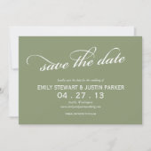 einfaches Skript Save the Date (Vorderseite)