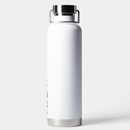 Einfaches Skript Trinkflasche (Rückseite)