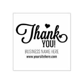 Einfaches Skript Vielen Dank, Kundendienst Gummistempel (Prägung)