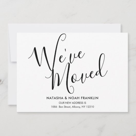 Einfaches Skript Wir haben die Ankündigung einer n (Vorderseite)