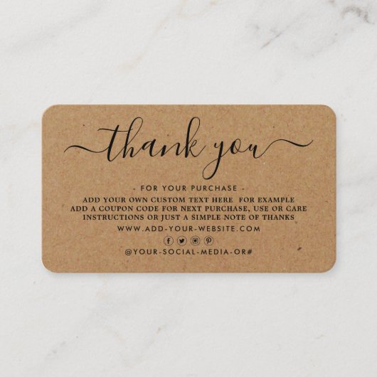 Einfaches Skriptgeschäft dank Karten (Vorderseite)