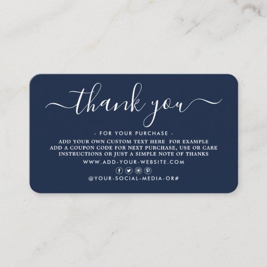 Einfaches Skriptgeschäft dank Karten (Vorderseite)