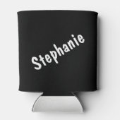 Einfaches SkriptHalloween-Skull und Jack-O-Lantern Dosenkühler (Rückseite)