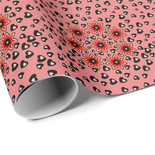 EINFACHES SMART GIFT NEUES JAHR 2024 GESCHENKPAPIER (Rolleneckpunkt)