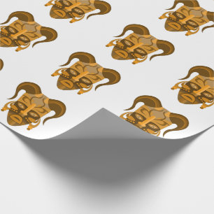 EINFACHES SMART GIFT NEUES JAHR , GEBURTSTAG GESCHENKPAPIER