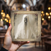 Einfaches Spuk Ghost Adulf Halloween Einladung