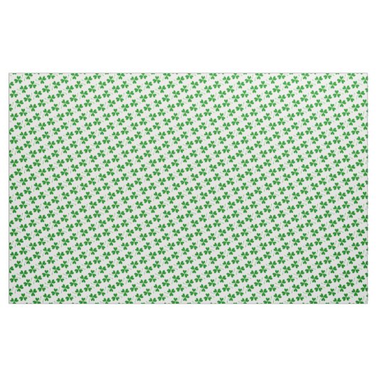 Einfaches St Patrick's Day Kleeblatt Pattern - Gre Stoff (Yard (91,4 cm))
