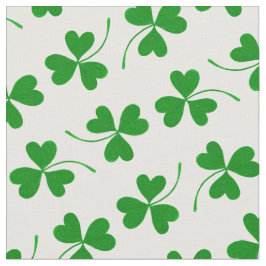 Einfaches St Patrick's Day Kleeblatt Pattern - Gre Stoff