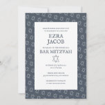 Einfaches Star von David Custom B'nai Bat Bar Mitz Einladung<br><div class="desc">Perfekte Karte, um eine Bar mitzvah, Fledermausmitzvah oder andere jüdische Feier anzukündigen! Handgemachte Kunst für Sie! Vollständig anpassbar! Klicken Sie auf "Personalisieren" oben, um den Text zu bearbeiten. Klicken Sie auf "Bearbeiten mit dem Design-Tool", um die Schriftart, Farben und Platzierungen anzupassen und das Design auf der Rückseite zu löschen, wenn...</div>