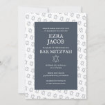 Einfaches Star von David Custom B'nai Bat Bar Mitz Einladung<br><div class="desc">Perfekte Karte, um eine Bar mitzvah, Fledermausmitzvah oder andere jüdische Feier anzukündigen! Handgemachte Kunst für Sie! Vollständig anpassbar! Klicken Sie auf "Personalisieren" oben, um den Text zu bearbeiten. Klicken Sie auf "Bearbeiten mit dem Design-Tool", um die Schriftart, Farben und Platzierungen anzupassen und das Design auf der Rückseite zu löschen, wenn...</div>