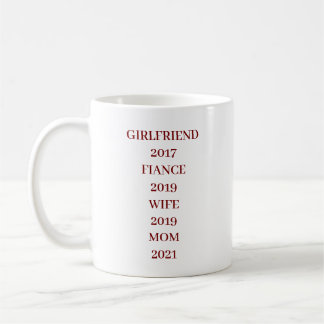 EINFACHES STILVOLLES MODERNES INDIVIDUELLES MUTTER KAFFEETASSE