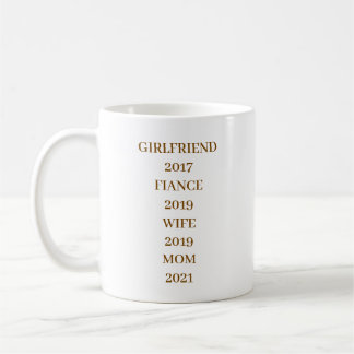 EINFACHES STILVOLLES MODERNES INDIVIDUELLES MUTTER KAFFEETASSE