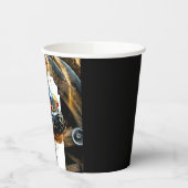 Einfaches Straßenmonster Truck Birthday Pappbecher (Links)