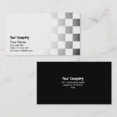 Einfaches strukturiertes Schachbrett Visitenkarte (Vorne/Hinten)