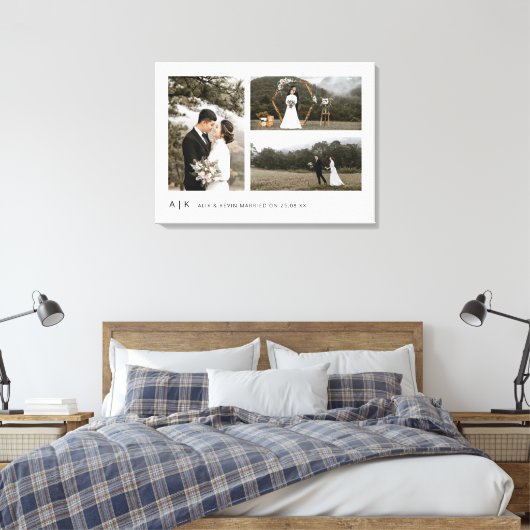 Einfaches, stylisches Foto für die Kopfbedeckung v Leinwanddruck (Insitu (Schlafzimmer))