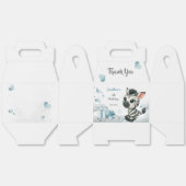 Einfaches süßes kleines Zebra Geschenkschachtel (Ungeklappt)