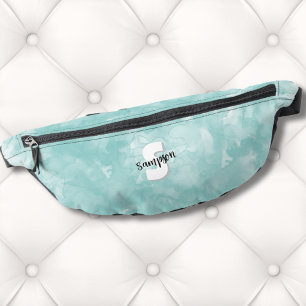 Einfaches süßes modernes Anfangsmonogramm Bauchtasche