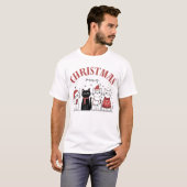 Einfaches T-Shirt für Männer (Vorne ganz)