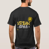 Einfaches T-Shirt für Männer (Rückseite)