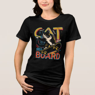 Einfaches T-Shirt für Männer Tri-Blend Shirt