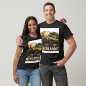 Einfaches T-Shirt mit Auto-Bild für Männer (Unisex)