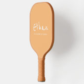 Einfaches Tan Color Pickleball-Paddel mit Namen Pickleball Schläger (Links)