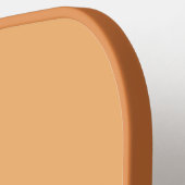 Einfaches Tan Color Pickleball-Paddel mit Namen Pickleball Schläger (Linke Seite)