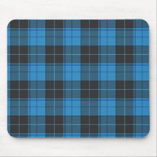 Einfaches Tartan Muster in dunkelblau... Mousepad