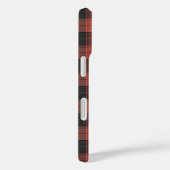 Einfaches Tartan-Muster in Rot Case-Mate iPhone Hülle (Rückseite / Rechts)