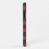 Einfaches Tartan-Muster in Rot Case-Mate iPhone Hülle (Hinten/Rechts)