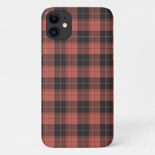 Einfaches Tartan-Muster in Rot Case-Mate iPhone Hülle