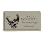 Einfaches Taupe Niedliches Hühnereier-Karton-Produ (Vorne)