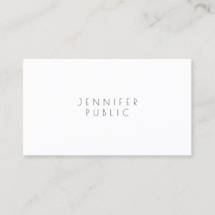 Einfaches Template Elegantes Design Modern Profess Visitenkarte