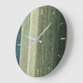 Einfaches Texturmuster | Wall-Uhr Große Wanduhr (Winkel)