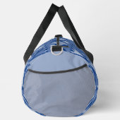 Einfaches Tribal Art Pattern Blau Duffle Bag (Rechts)