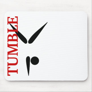 Einfaches Trommelgymnast-Gymnastik-Symbol Mousepad