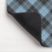 Einfaches türkisfarbenes Muster Mousepad (Ecke)