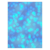 Einfaches und dennoch elegantes Aquamarines Bokeh- Tischdecke (Vorderseite)