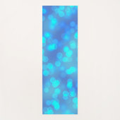 Einfaches und dennoch elegantes Blue Aquamarin Bok Yogamatte (Vorderseite)