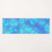 Einfaches und dennoch elegantes Blue Aquamarin Bok Yogamatte (Vorderseite (Horizontal))