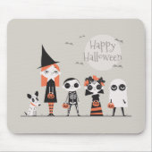 Einfaches und dennoch elegantes Halloween | Mousep Mousepad (Vorne)