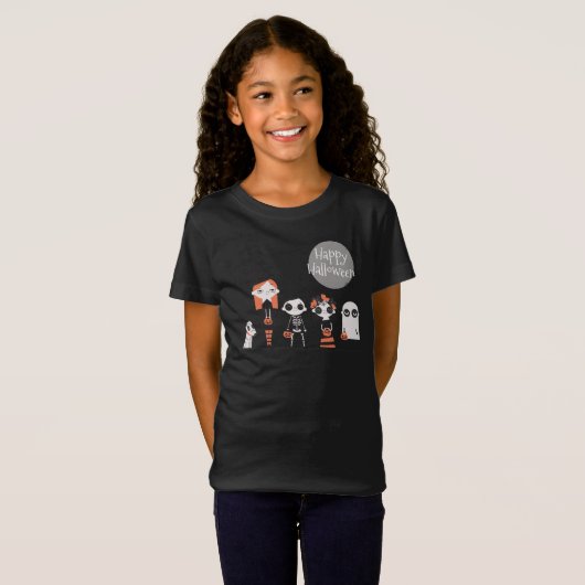 Einfaches und dennoch elegantes Halloween | Shirt (Vorne ganz)