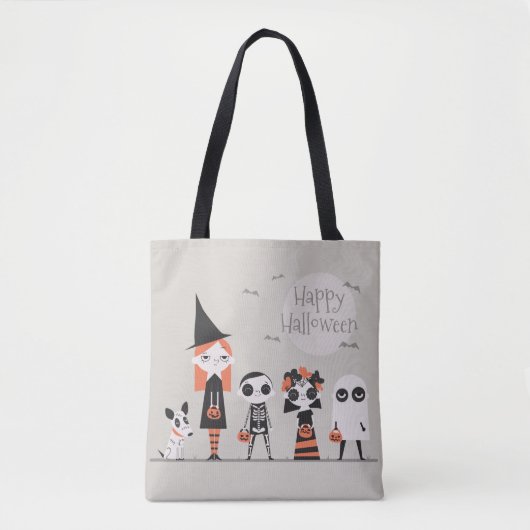 Einfaches und dennoch elegantes Halloween | Traget Tasche (Vorderseite)