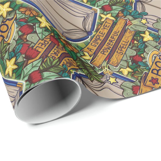 Einfaches und dennoch kraftvolles Zauberdesign Geschenkpapier (Rolleneckpunkt)