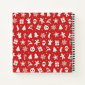 Einfaches und doch sehr liebliches Weihnachtsbuch Notizbuch (Rückseite)