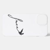 Einfaches und elegantes Design iPhone Hülle (Rückseite (Horizontal))