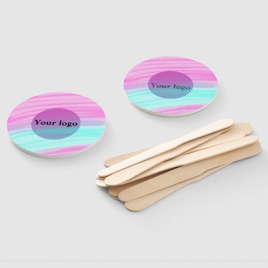 Einfaches und elegantes Logo Fächer (Non-assembled)