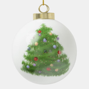 Einfaches und elegantes Logo für die Firma C Keramik Kugel-Ornament