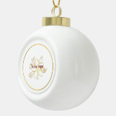 Einfaches und elegantes Logo für die Firma C Keramik Kugel-Ornament (Rechts)